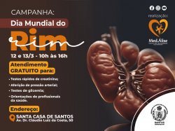 Dia Mundial do Rim é celebrado com ação gratuita para prevenção de doenças renais 